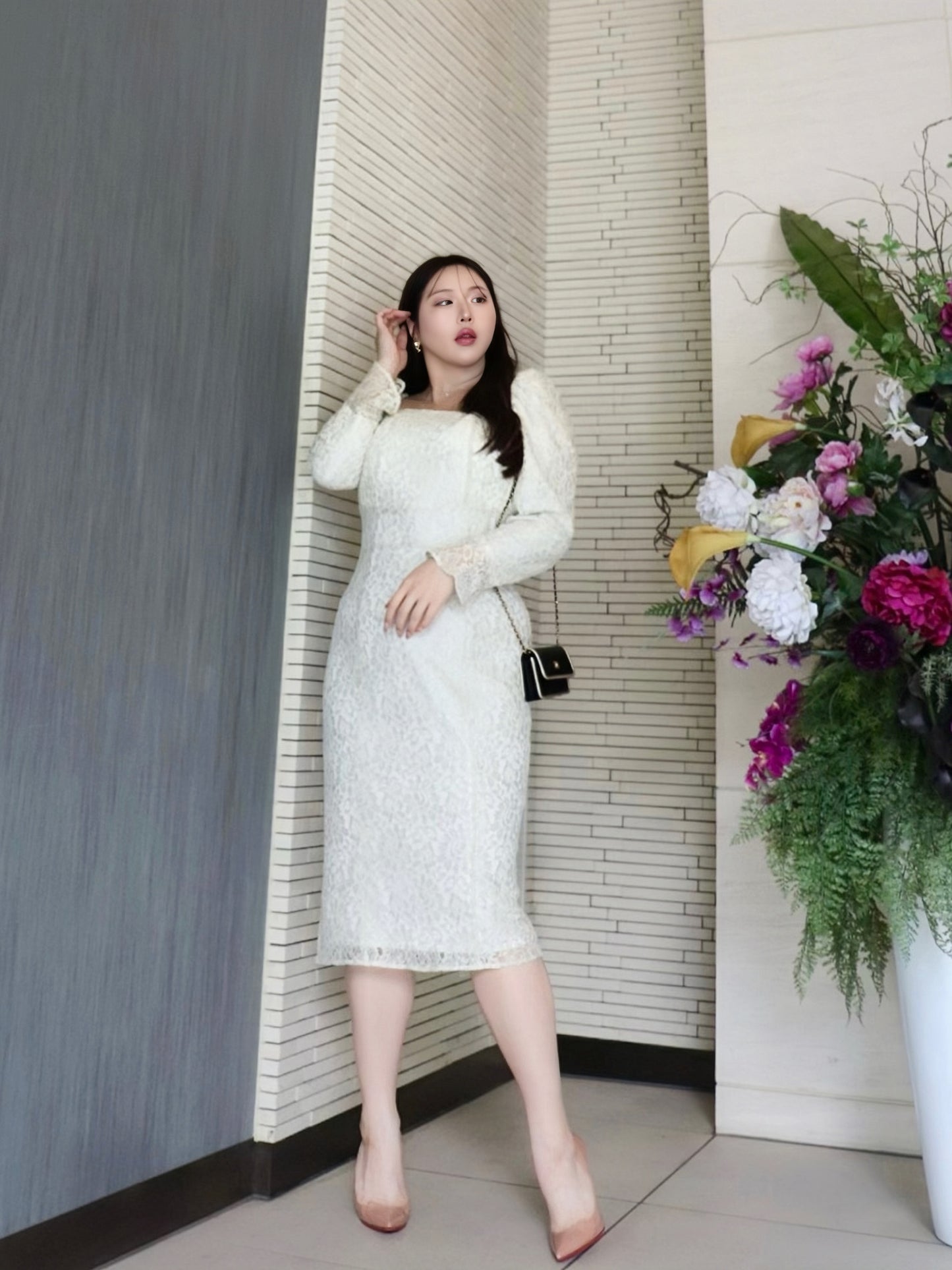 完全予約販売(5/14~5/21) 7初~7中発送予定 レースワンピース 31,000円(34,100税込み)