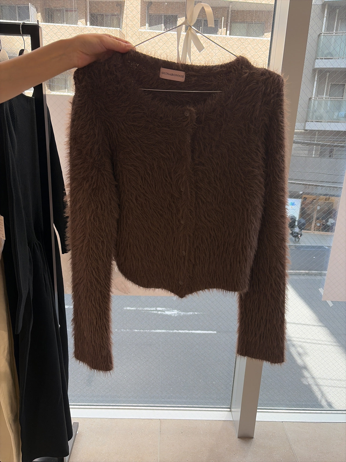 POP UPフェザーニットカーディガン　 10,800円税込