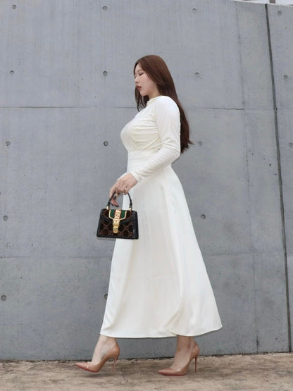 完全予約販売(11/17~11/24) 1中～1末発送予定 　タックデザインスカート　16,000円（17,600税込み）