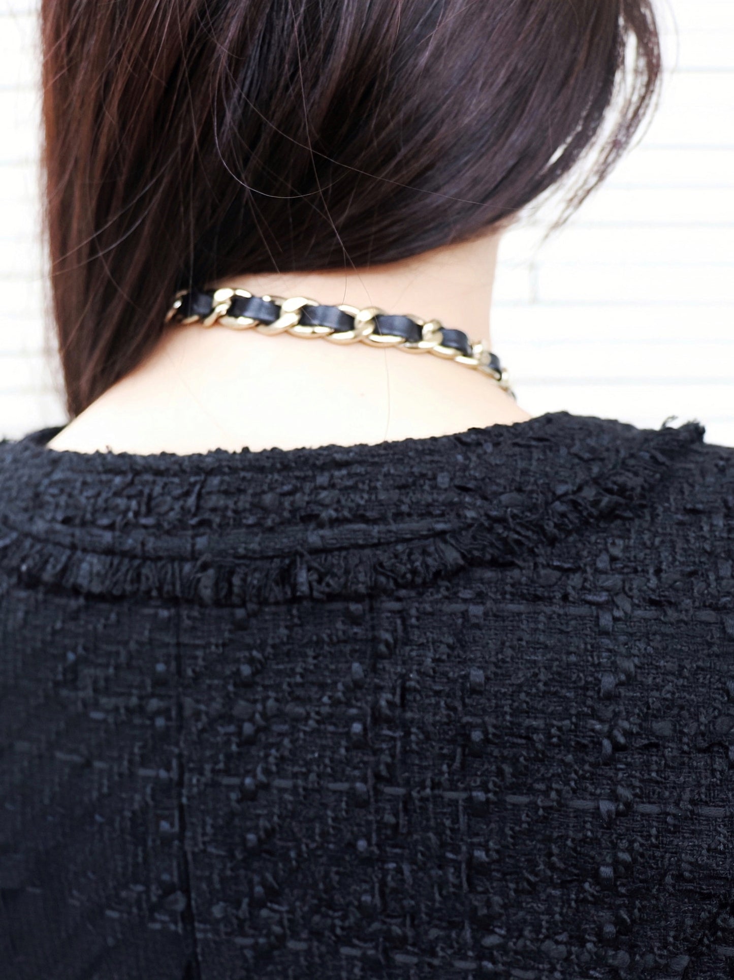 フリンジデザインツイードジャケット　18,000円（19,800税込み）