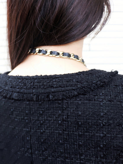 フリンジデザインツイードジャケット　18,000円（19,800税込み）