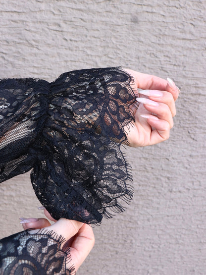 完全予約販売(2/3~2/9)   3末～4初発送予定　シアーレースワンピース　16,800円（18,400)税込み）