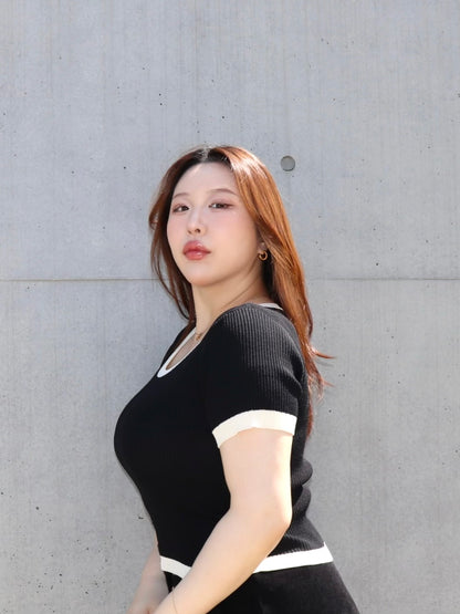 通常販売　３営業日以内に出荷　接触冷感サマーリブニット　6,800円（7,480円税込み)