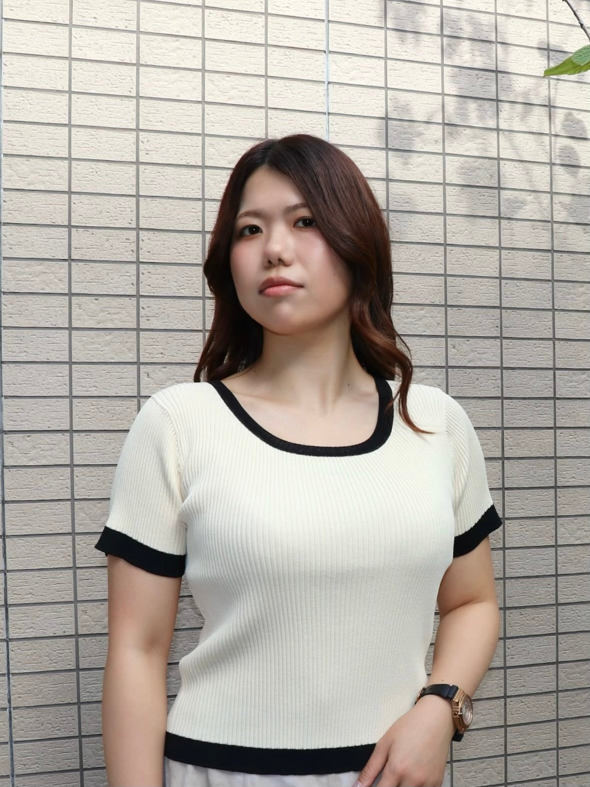 通常販売　３営業日以内に出荷　接触冷感サマーリブニット　6,800円（7,480円税込み)