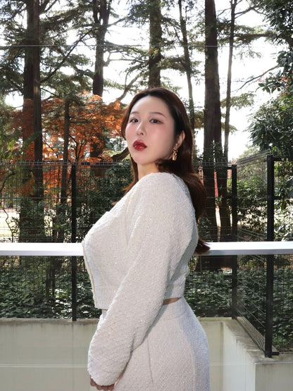 完全予約販売(12/21~28)   2中~2末発送予定　ツイードジャケット　21,000円（23,100円税込み)