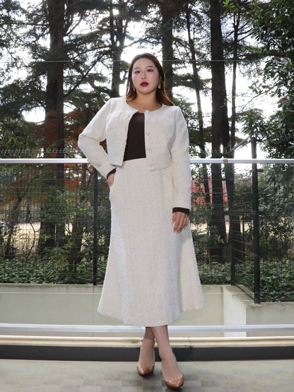 完全予約販売(12/21~28)   2中~2末発送予定　ツイードジャケット　21,000円（23,100円税込み)