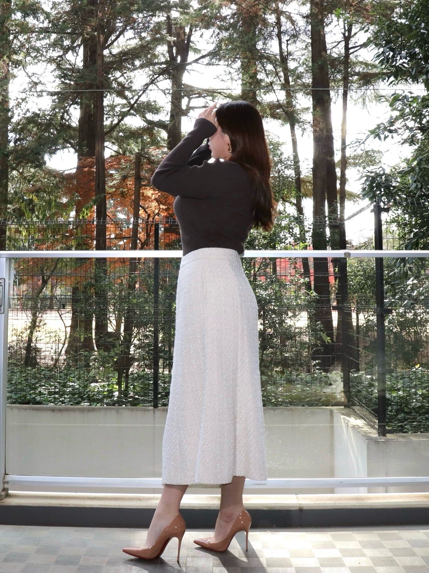 完全予約販売(12/21~28)   2中~2末発送予定　ツイードマーメイドスカート　17,000円（18,700円税込み)