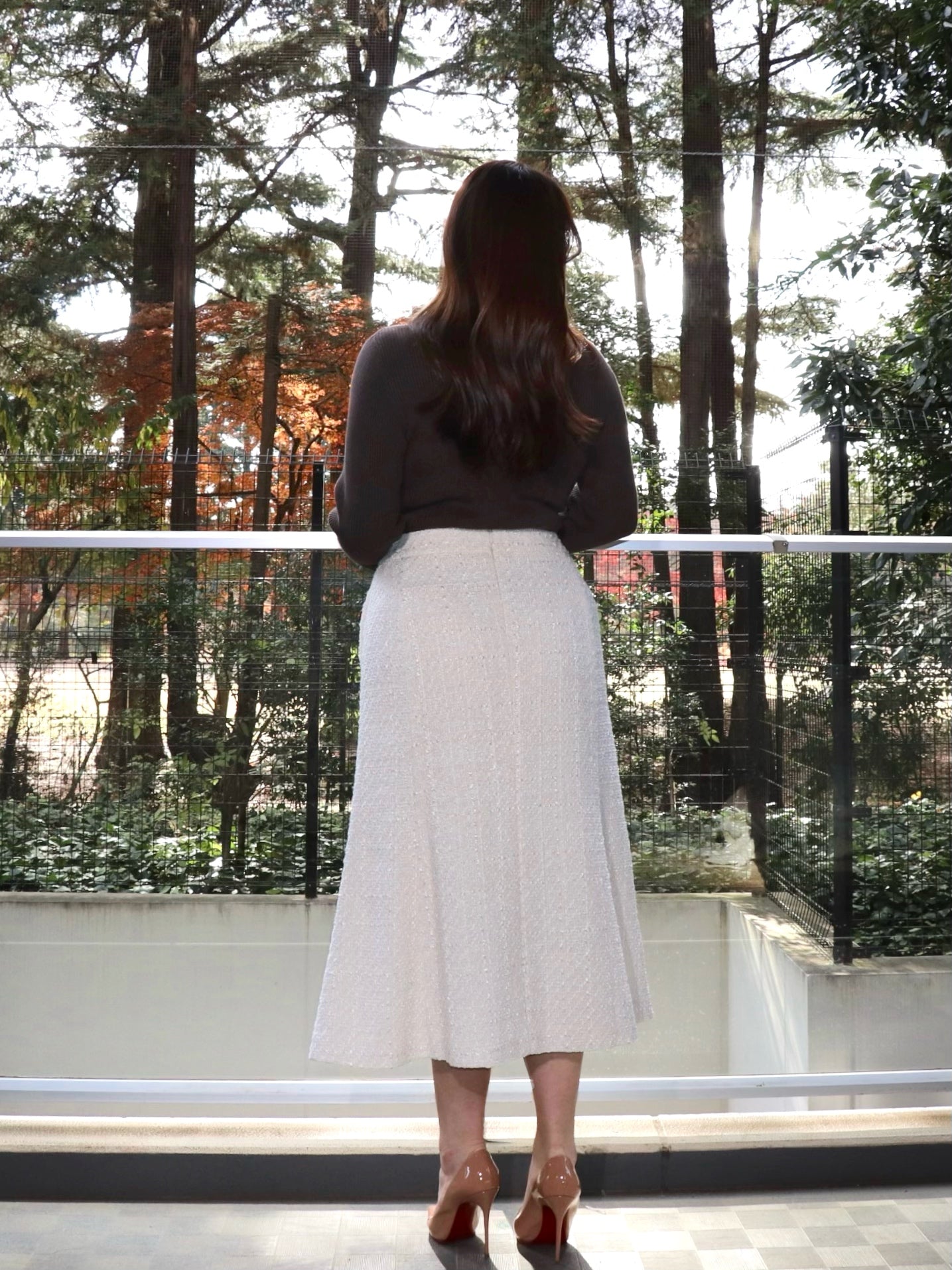 完全予約販売(12/21~28)   2中~2末発送予定　ツイードマーメイドスカート　17,000円（18,700円税込み)