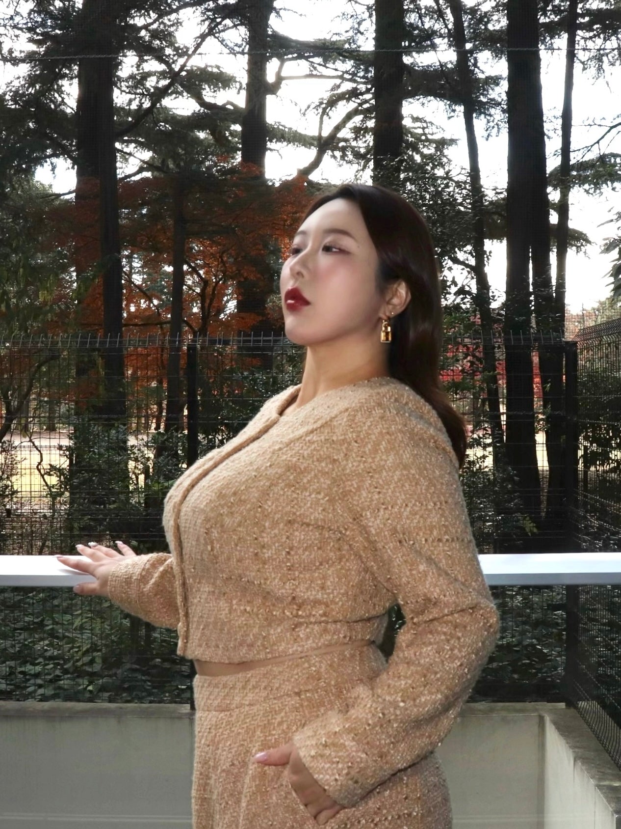 完全予約販売(12/21~28)   2中~2末発送予定　ツイードジャケット　21,000円（23,100円税込み)