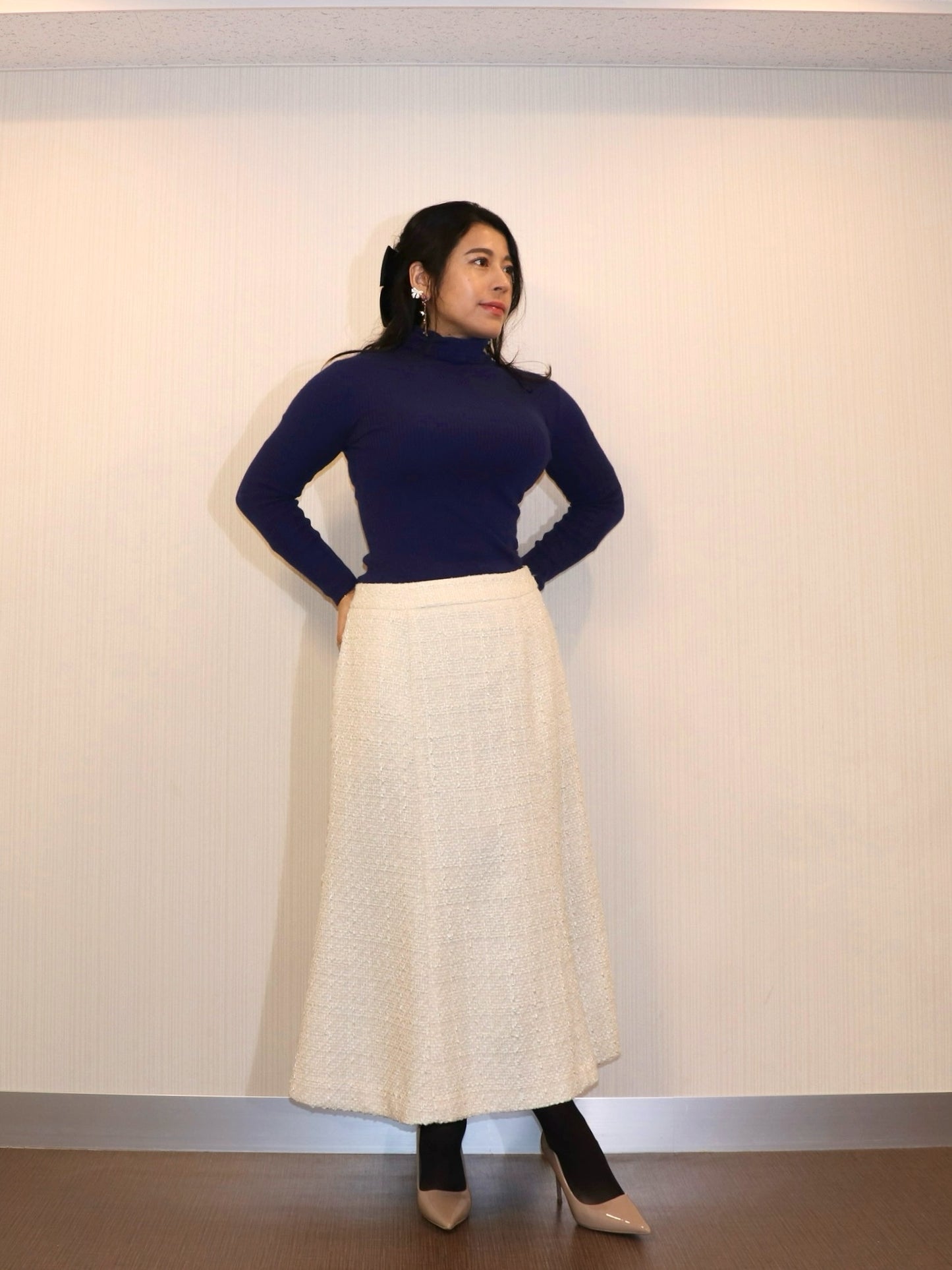 完全予約販売(12/21~28)   2中~2末発送予定　ツイードマーメイドスカート　17,000円（18,700円税込み)