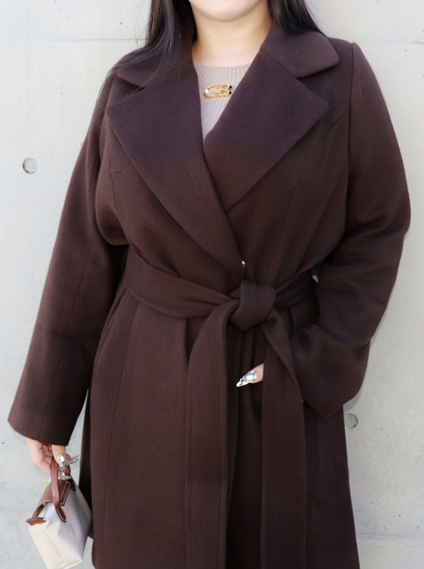 完全予約販売 2024年1月初～中発送予定　エアリーウールコート　45,000円（49,500円税込み）