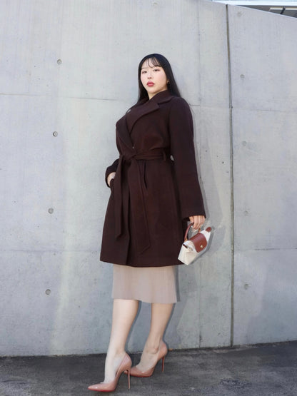 完全予約販売 2024年1月初～中発送予定　エアリーウールコート　45,000円（49,500円税込み）