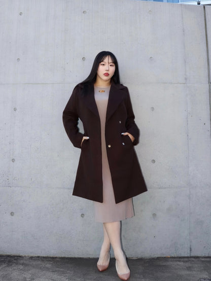 完全予約販売 2024年1月初～中発送予定　エアリーウールコート　45,000円（49,500円税込み）