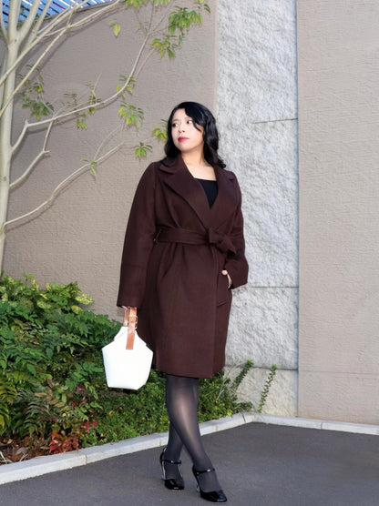 完全予約販売 2024年1月初～中発送予定　エアリーウールコート　45,000円（49,500円税込み）