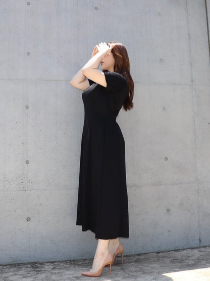 完全予約販売(6/22~6/29)  8初～８中発送予定　半袖カットソーワンピース　16,000円（17,600)税込み）