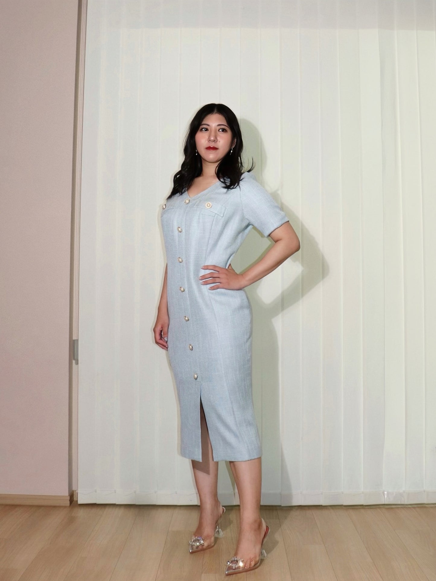 ツイードワンピース　19,800円（21,780税込み）