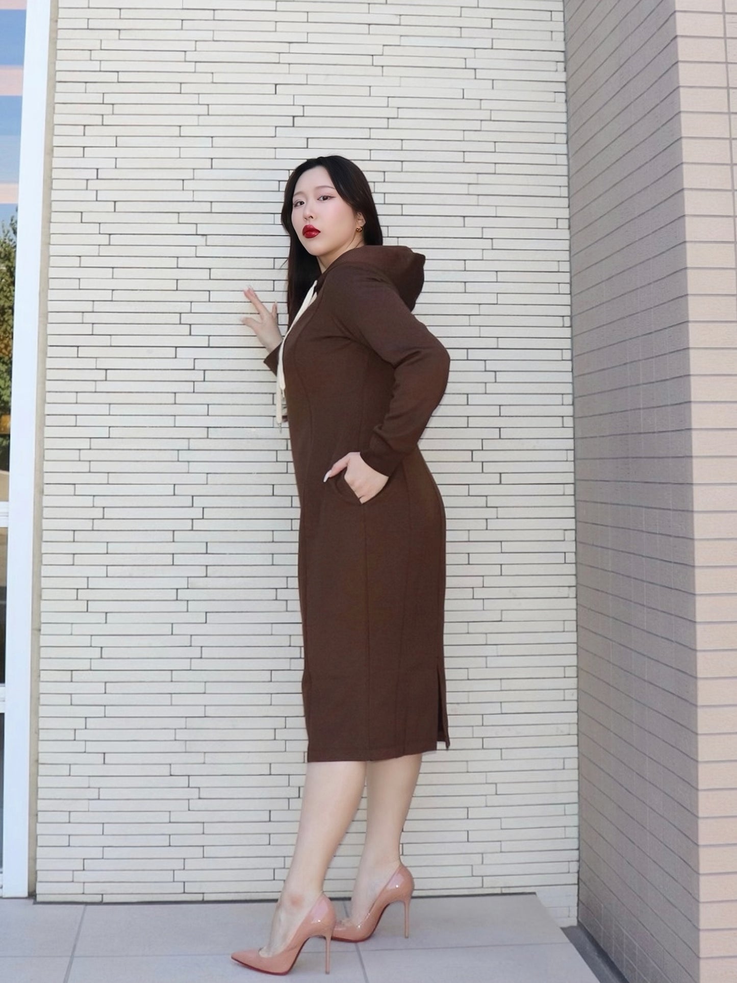 完全予約販売(7/23~8/3)   9初～9中発送予定　パーカーワンピース　15,800円（17,380税込み）