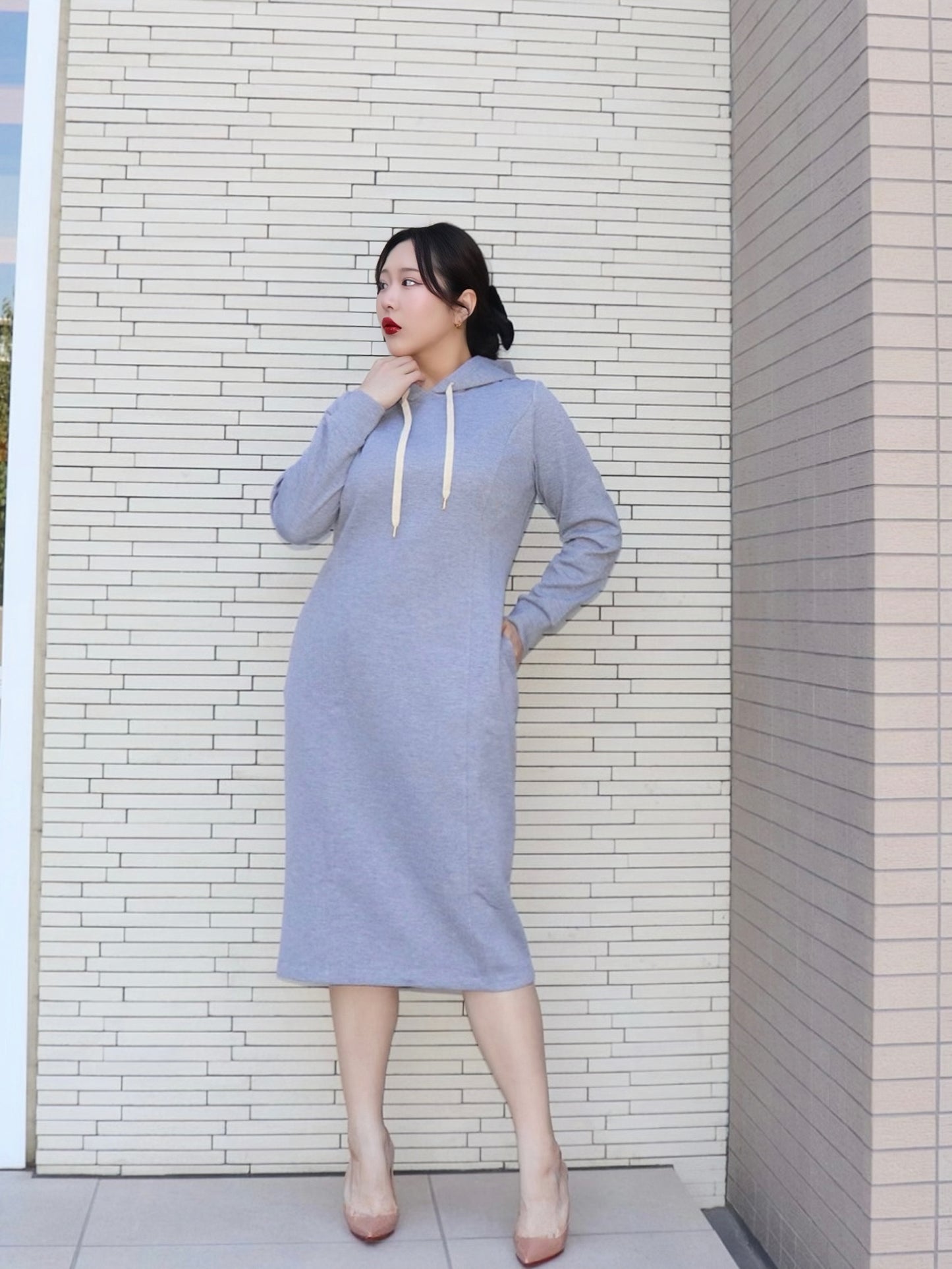 完全予約販売(7/23~8/3)   9初～9中発送予定　パーカーワンピース　15,800円（17,380税込み）