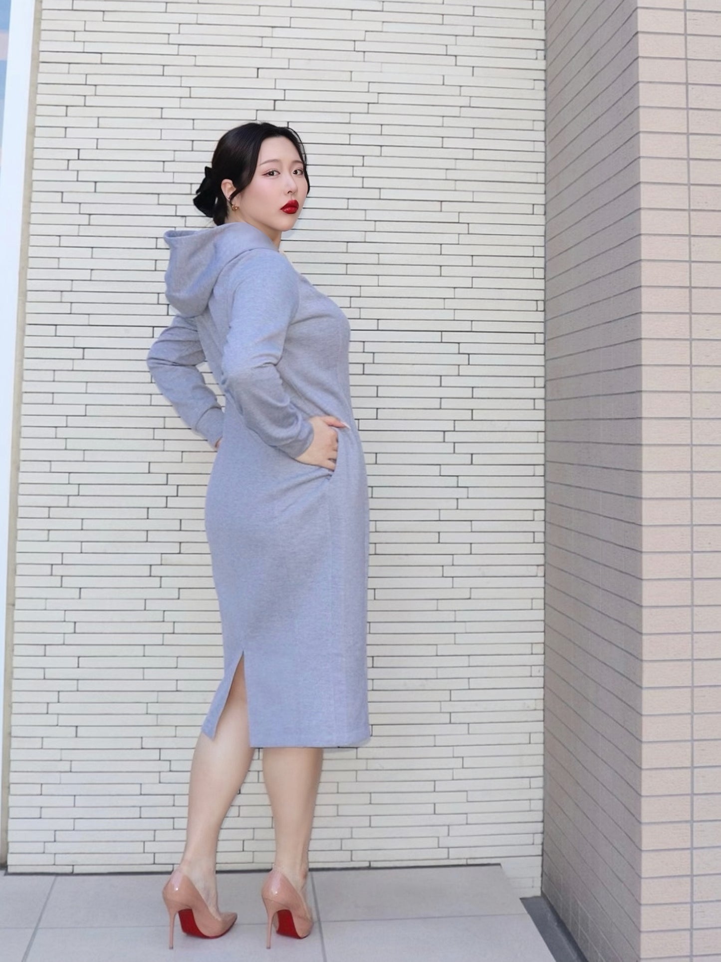 完全予約販売(7/23~8/3)   9初～9中発送予定　パーカーワンピース　15,800円（17,380税込み）