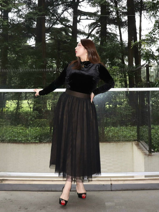 完全予約販売(10/4~10/12)   11中~11末発送予定　チュールスカート　16,800円（18,480円税込み）