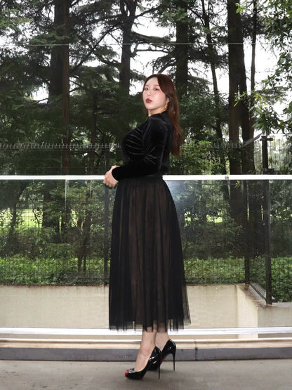 完全予約販売(10/4~10/12)   11中~11末発送予定　チュールスカート　16,800円（18,480円税込み）