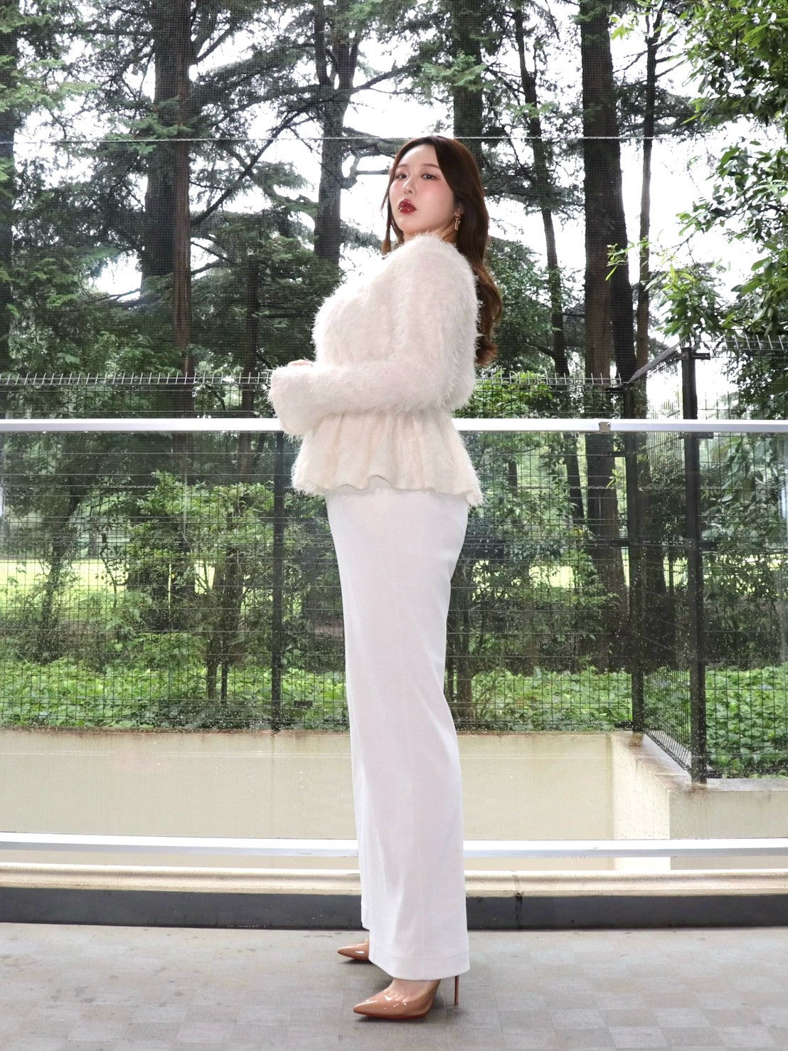 完全予約販売(10/4~10/12)   11中~11末発送予定　シャギーブラウス　14,800円（16,280円税込み）