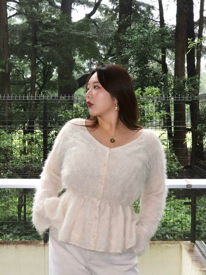 完全予約販売(10/4~10/12)   11中~11末発送予定　シャギーブラウス　14,800円（16,280円税込み）