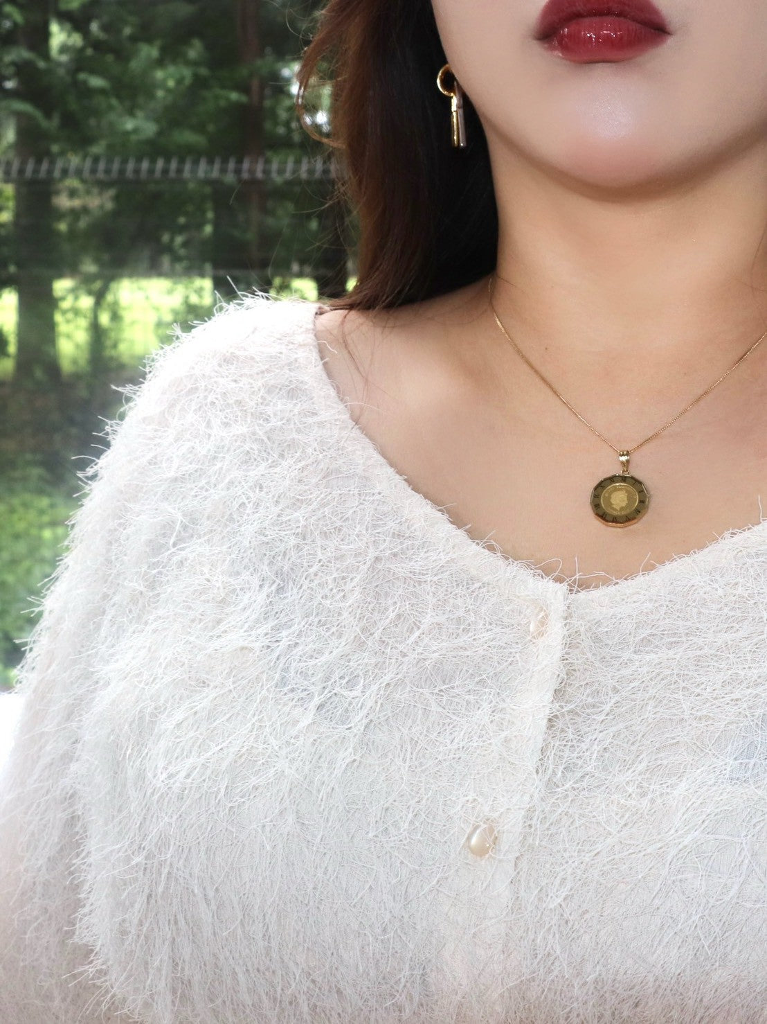 完全予約販売(10/4~10/12)   11中~11末発送予定　シャギーブラウス　14,800円（16,280円税込み）