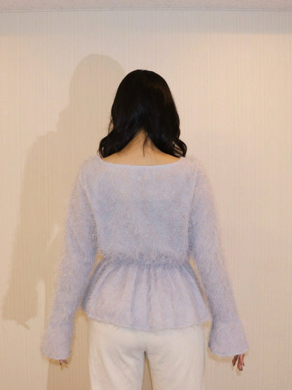 完全予約販売(10/4~10/12)   11中~11末発送予定　シャギーブラウス　14,800円（16,280円税込み）