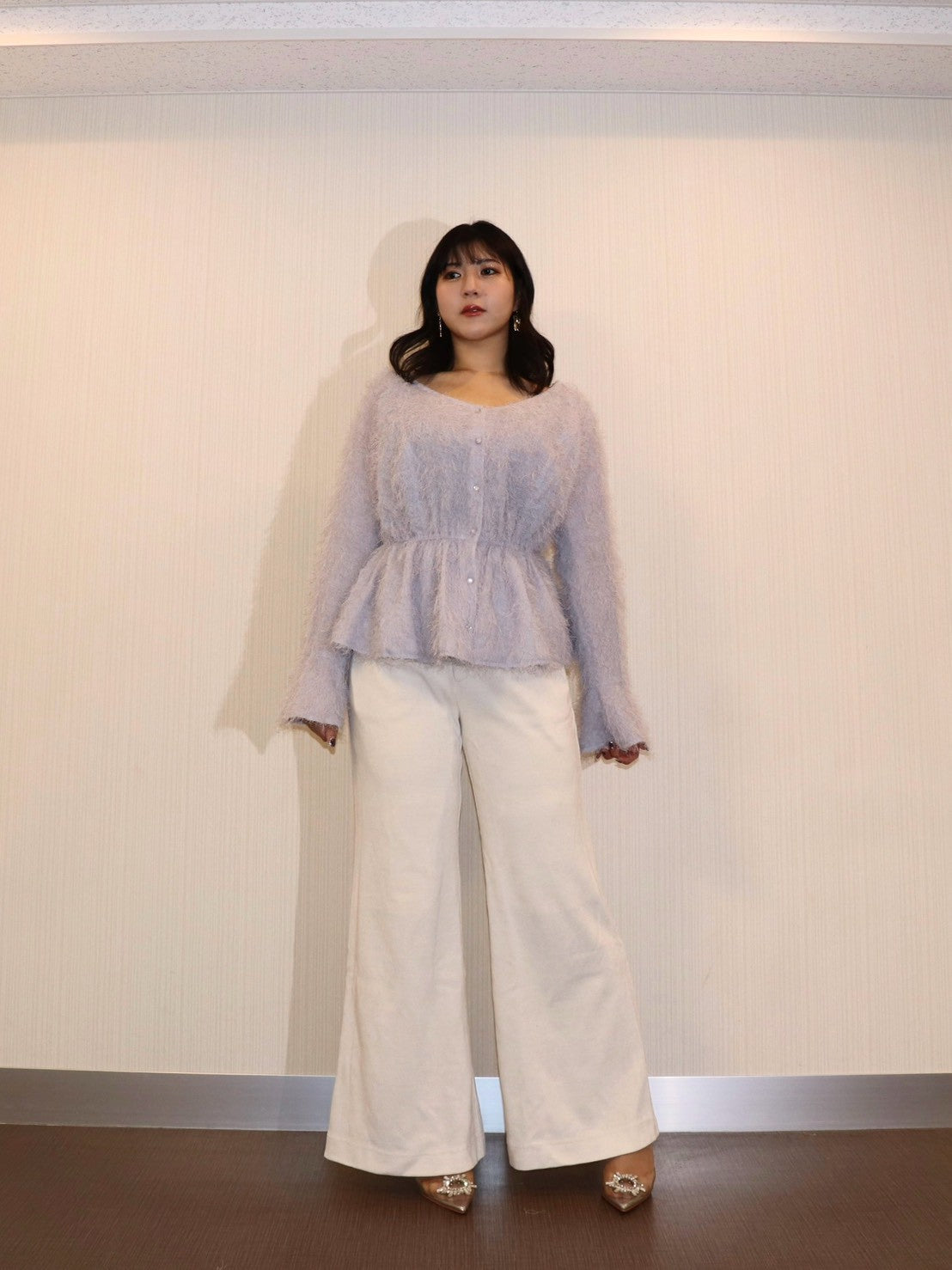 完全予約販売(10/4~10/12)   11中~11末発送予定　シャギーブラウス　14,800円（16,280円税込み）