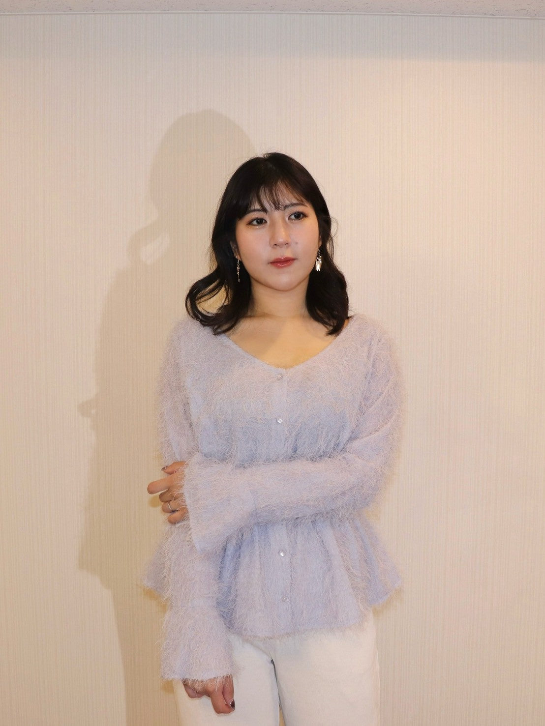 完全予約販売(10/4~10/12)   11中~11末発送予定　シャギーブラウス　14,800円（16,280円税込み）