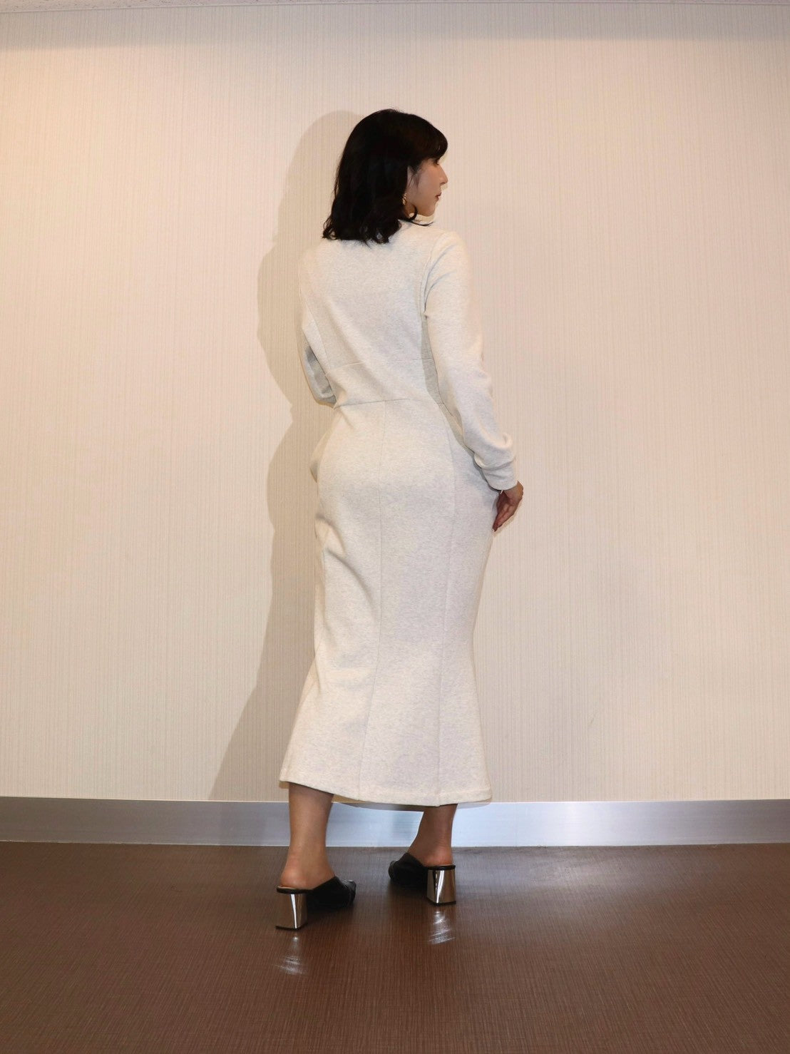 完全予約販売(10/4~10/12)   11中~11末発送予定　マーメイドジップワンピース　19,800円（21,780円税込み）