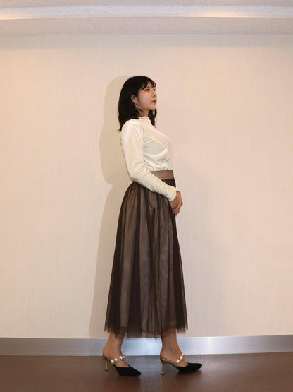 完全予約販売(10/4~10/12)   11中~11末発送予定　チュールスカート　16,800円（18,480円税込み）