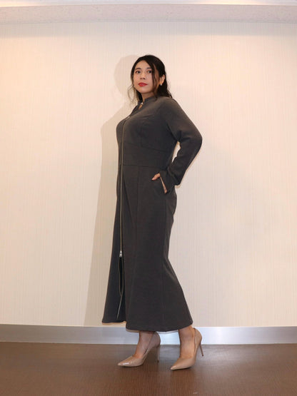 完全予約販売(10/4~10/12)   11中~11末発送予定　マーメイドジップワンピース　19,800円（21,780円税込み）