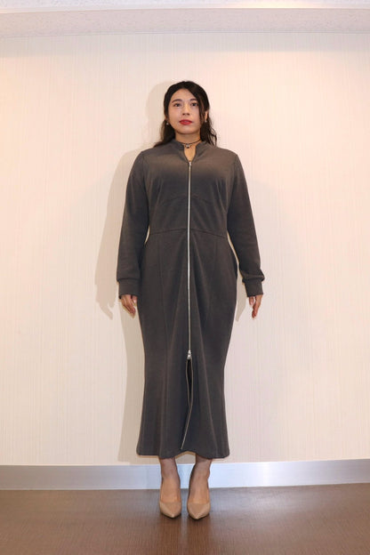 完全予約販売(10/4~10/12)   11中~11末発送予定　マーメイドジップワンピース　19,800円（21,780円税込み）