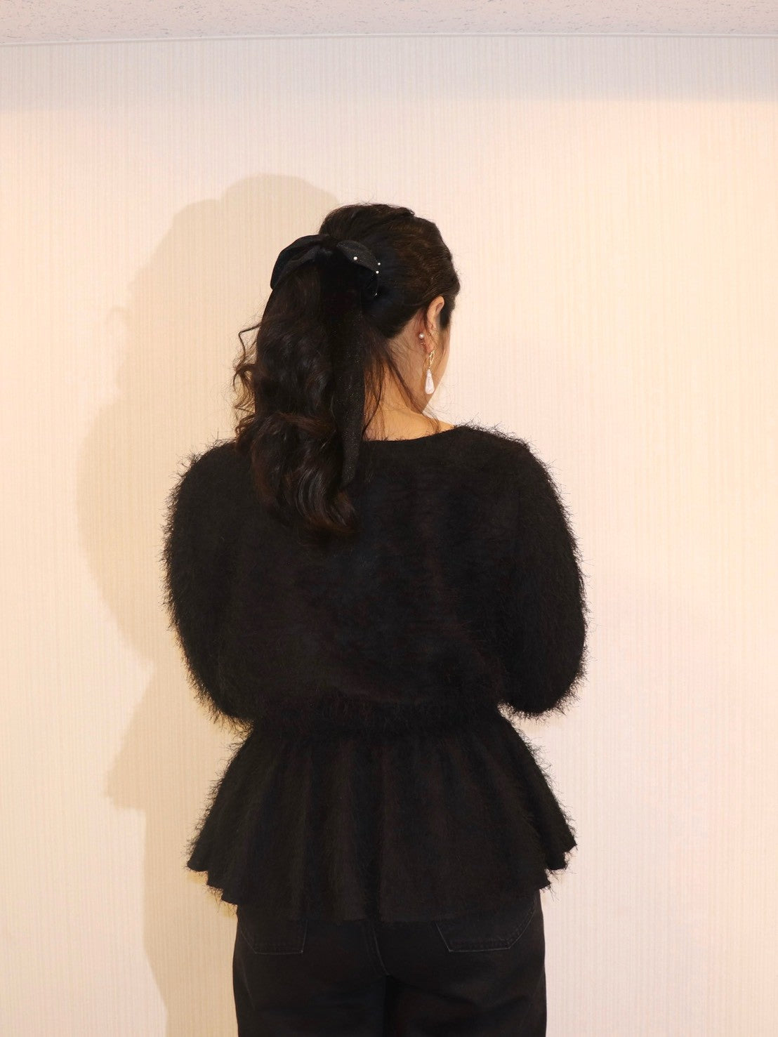 完全予約販売(10/4~10/12)   11中~11末発送予定　シャギーブラウス　14,800円（16,280円税込み）