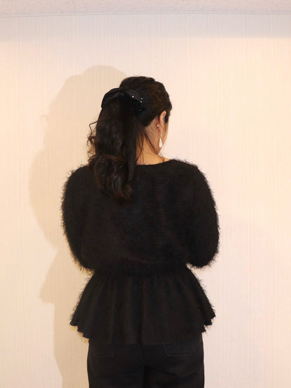 完全予約販売(10/4~10/12)   11中~11末発送予定　シャギーブラウス　14,800円（16,280円税込み）